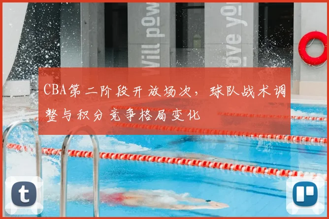CBA第二阶段开放场次，球队战术调整与积分竞争格局变化