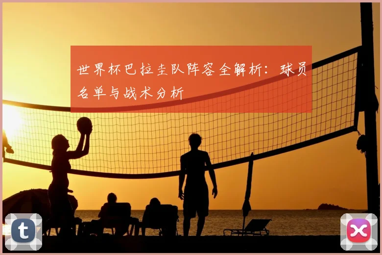 世界杯巴拉圭队阵容全解析：球员名单与战术分析